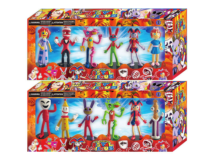 4inch Circus Figurines(6in1) toys