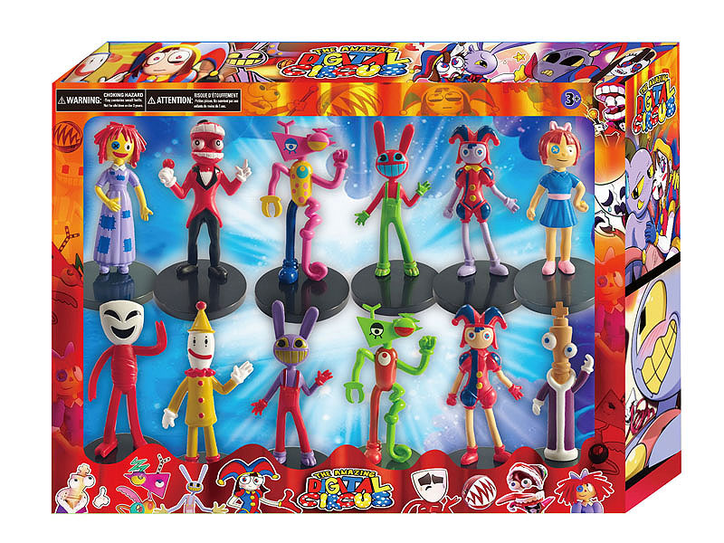 4inch Circus Figurines(12in1) toys