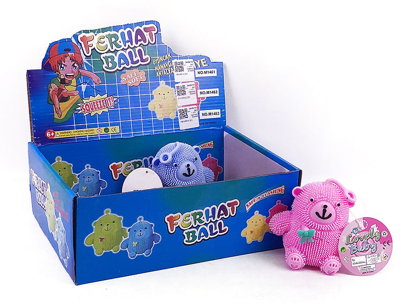 Puffer Ball W/L(12in1) toys