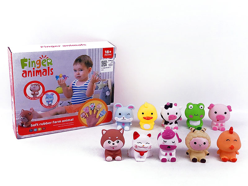 Animal Finger Puppet(10in1) toys