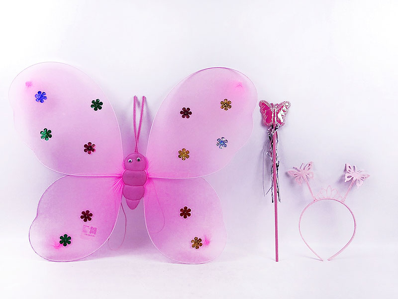 Butterfly Wings & Stick & Hairpin toys