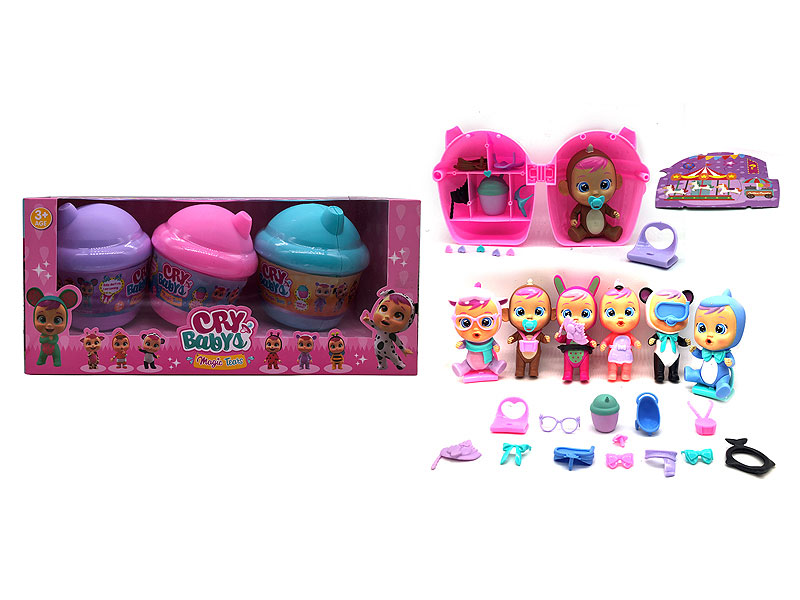 6inch Cry Doll(3in1) toys