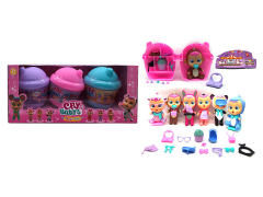 6inch Cry Doll(3in1) toys