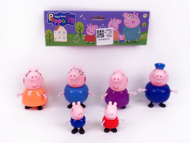 Pig Set(6in1) toys