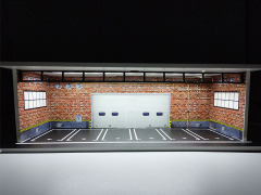 1:64 Simulation Model Garage Parking Lot Alloy Car Storage Display Rack W/L toys
