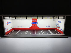 1:64 Simulation Model Garage Parking Lot Alloy Car Storage Display Rack W/L toys