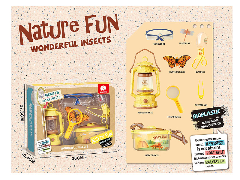 Outdoor insect Catching Set(8in1) toys