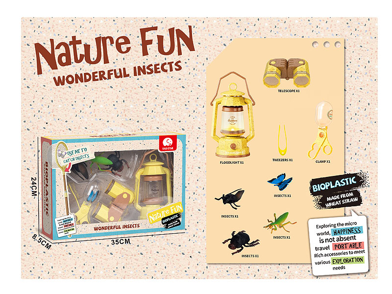 Outdoor insect Catching Set(8in1) toys