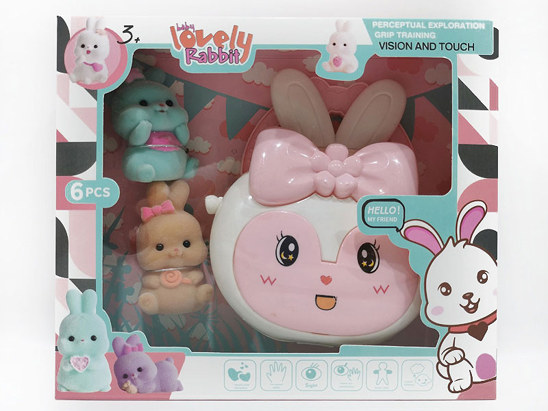 Lovely Rabbit Set(6S6C) toys