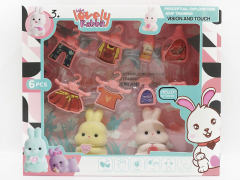 Lovely Rabbit Set(6S6C) toys