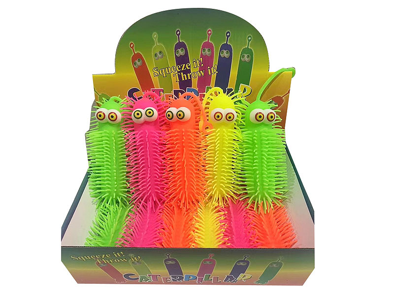 17cm Long Haired Worm W/L(12in1) toys