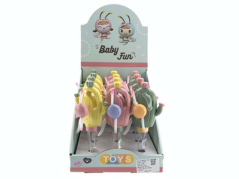 Fan W/L & Candy Stick(12in1) toys