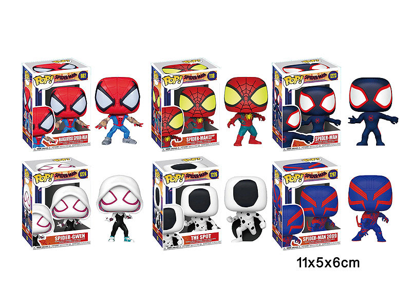 4inch Spider Man Crosses The Universe(6S) toys