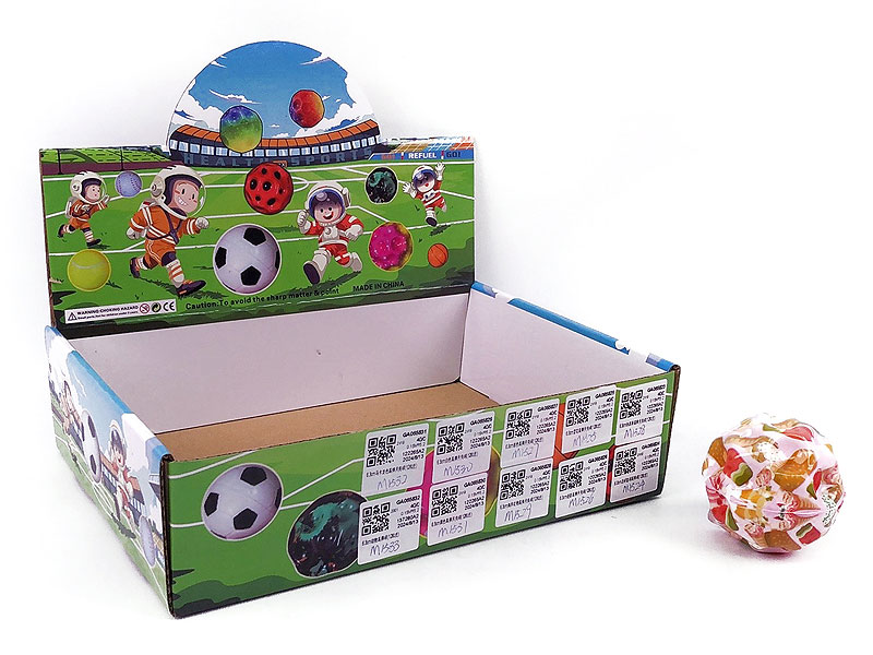 6.3cm Bounce Ball(12in1) toys