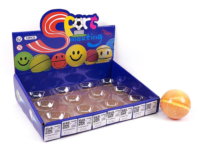 6.3cm Bounce Ball(12in1) toys