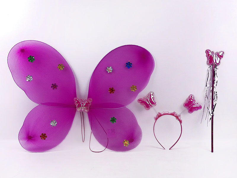 Butterfly Wings & Stick & Hairpin toys