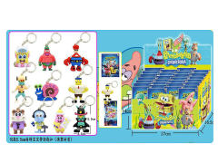 5.5CM Key SpongeBob(24in1) toys