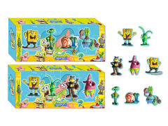 3.5-6CM Spongebob(4in1) toys