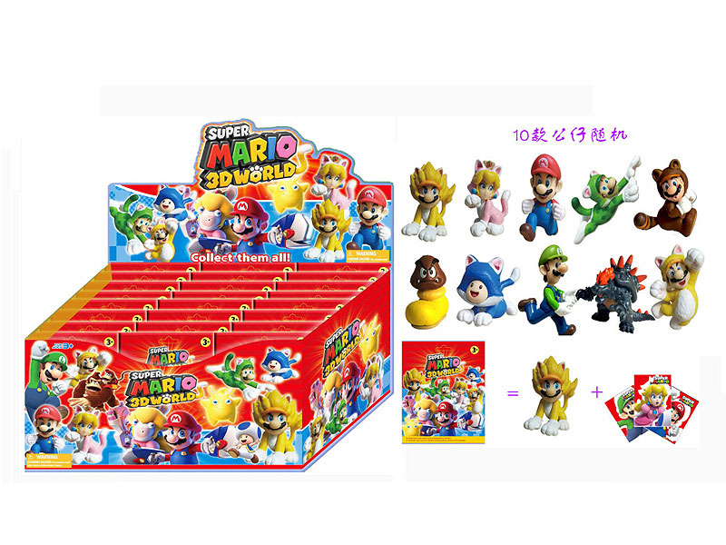 3.8inch Super Marie(24in1) toys