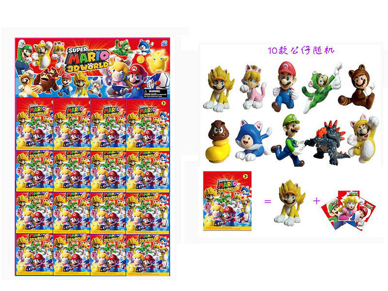 3.8inch Super Marie(16in1) toys