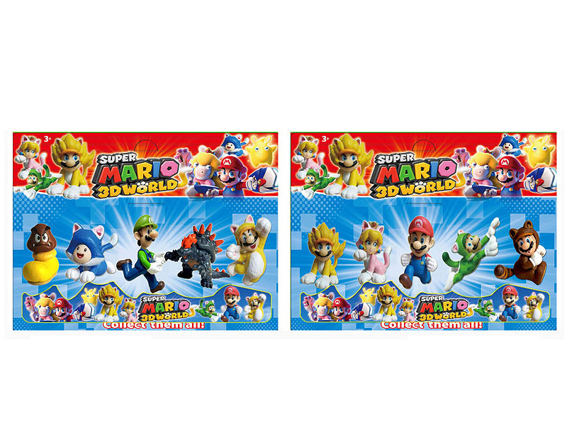 3.8inch Super Marie(5in1) toys