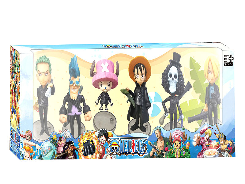 2.5-4inch One Piece(6in1) toys