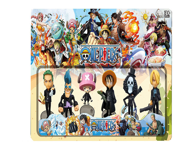 2.5-4inch One Piece(6in1) toys