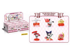 Blind Box Sanrio Model(6in1) toys