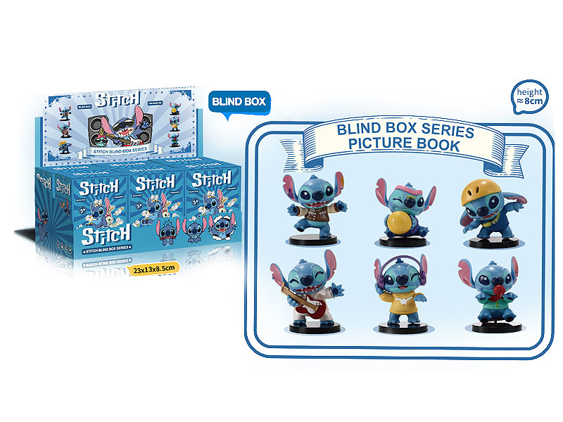 Blind Box Stitch Model(6in1) toys