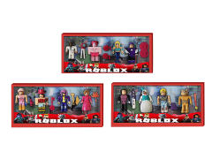 8-9CM Virtual World Celebrity Collected Dolls(4in1) toys