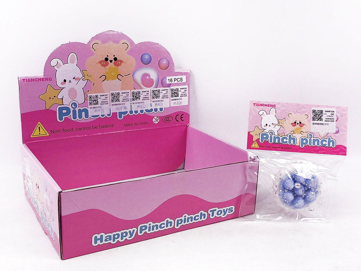 Pinching Cake(16in1) toys