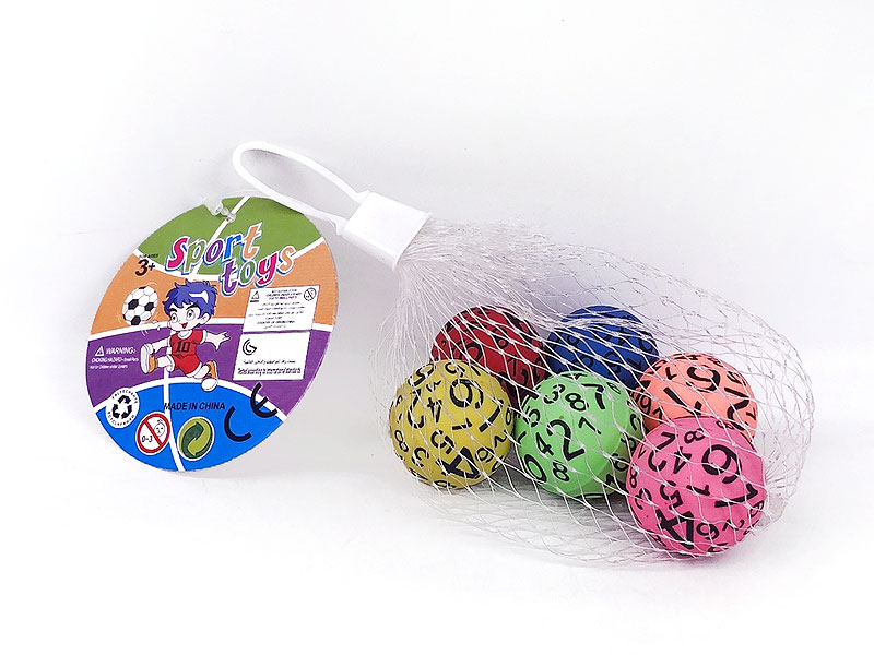 3.2cm Bounce Ball(6in1) toys