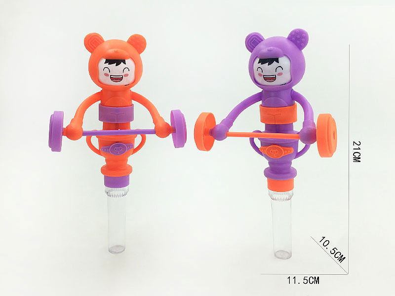 Face Changing Weightlifting & Candy Stick(2C) toys
