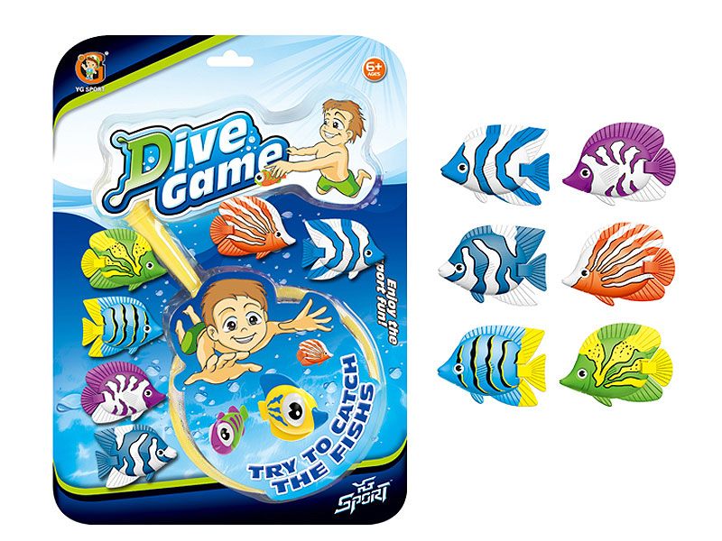 Diving Fish(6in1) toys