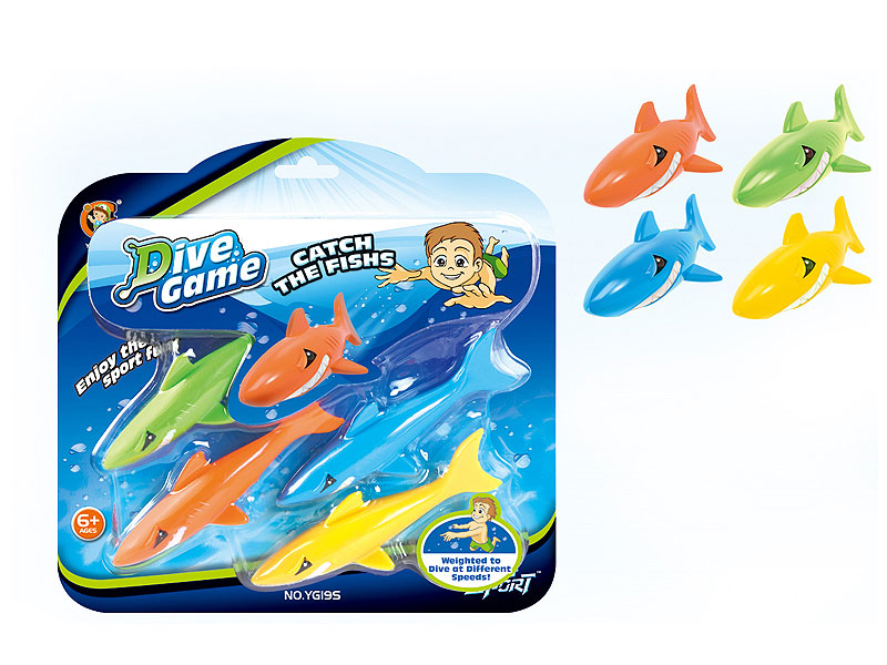 Diving Fish(4in1) toys