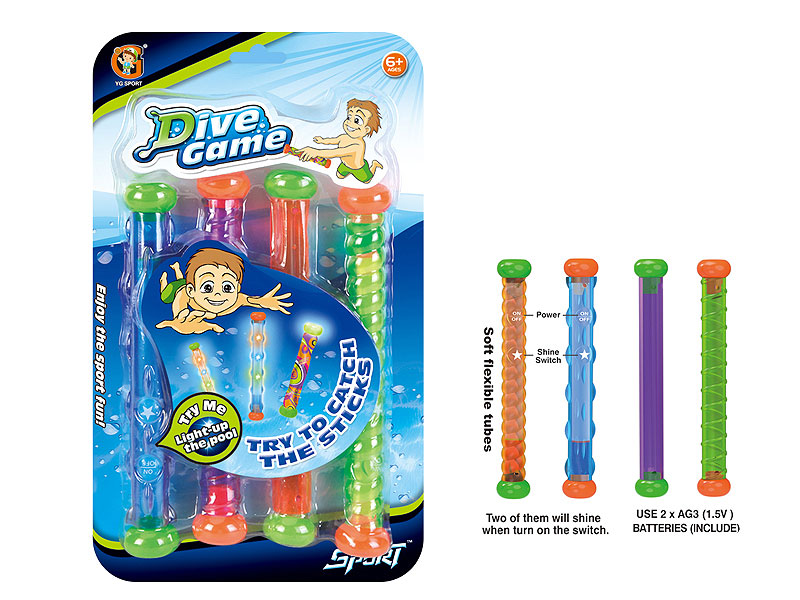 Diving Stick W/L(4in1) toys