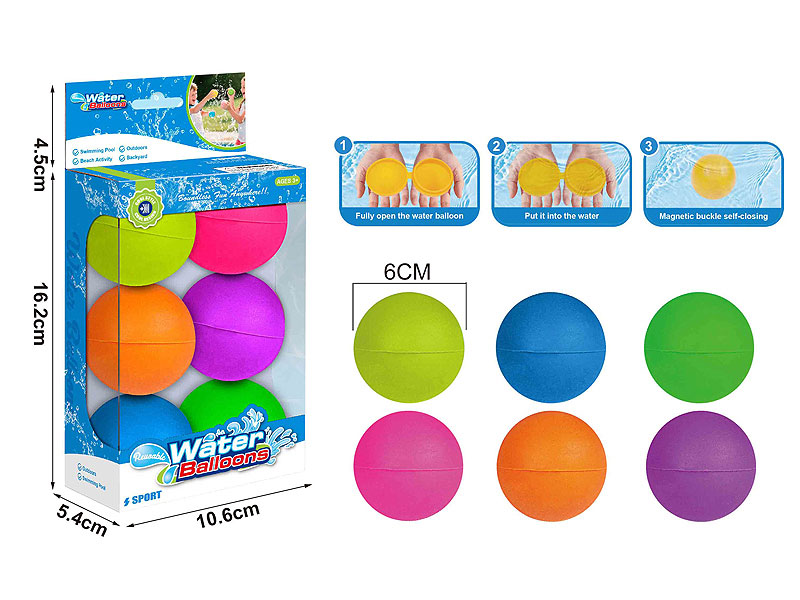 Water Balloons(6in1) toys