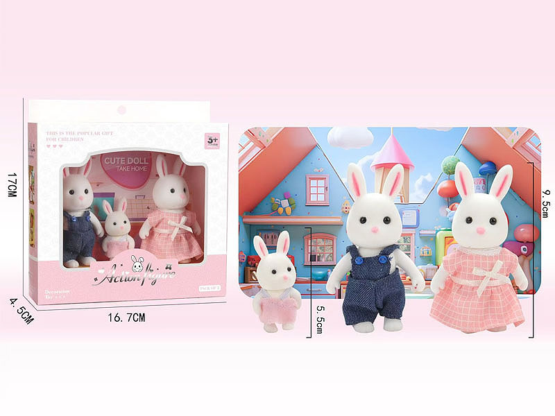 Rabbit(3in1) toys