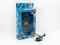 Die Cast Helicopter(3in1) toys