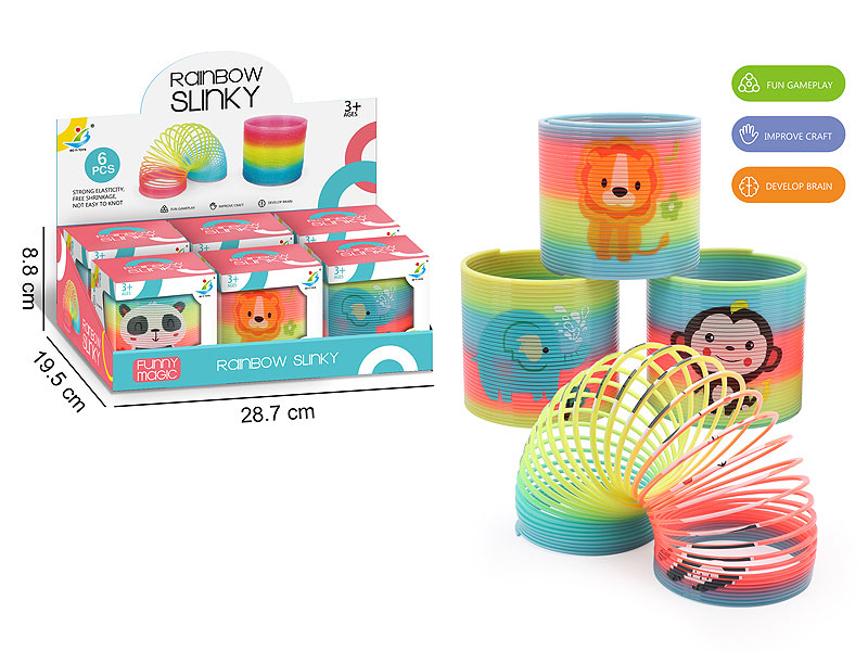Rainbow Spring(6in1) toys