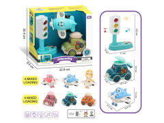 Traffic Light W/L_M & Transforms Airplane & Friction Car toys