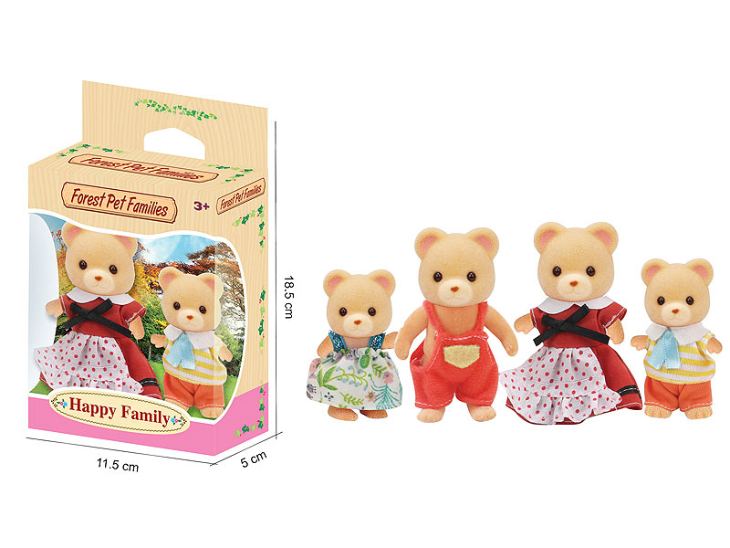 Forest Pet Families(2in1) toys