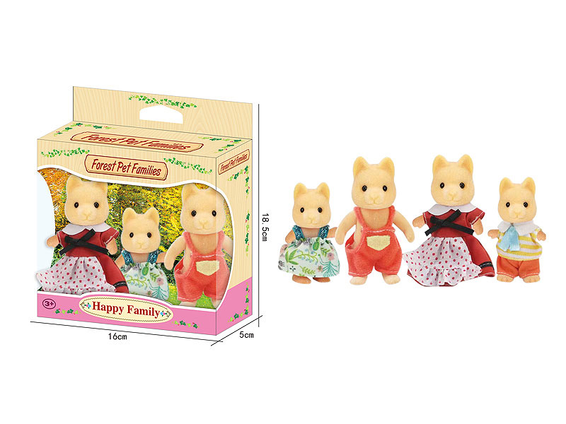 Forest Pet Families(3in1) toys