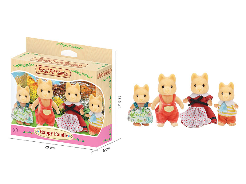 Forest Pet Families(4in1) toys