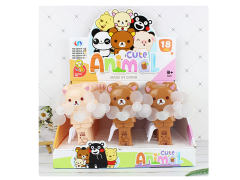 抱抱熊小双头手压风扇(18只庄)