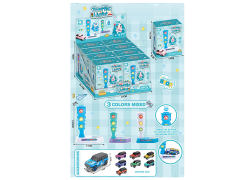 Traffic Lights W/L_M & Free Wheel Car(8in1) toys