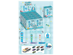 Traffic Lights W/L_M & Free Wheel Car(8in1) toys
