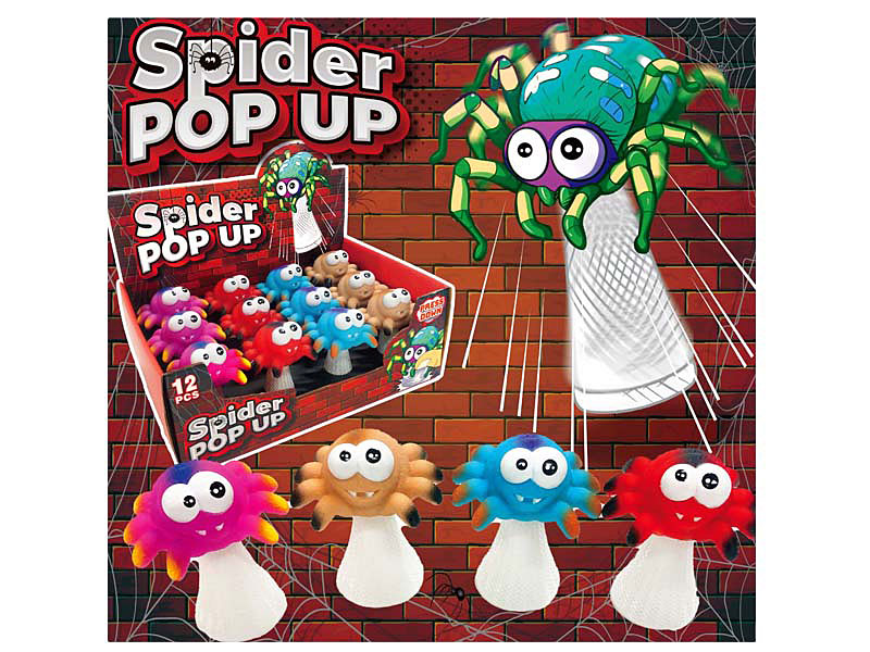 Bouncing Spider W/L(12in1) toys