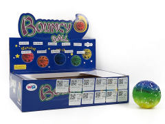 7CM高弹雪花月亮球（12粒庄）