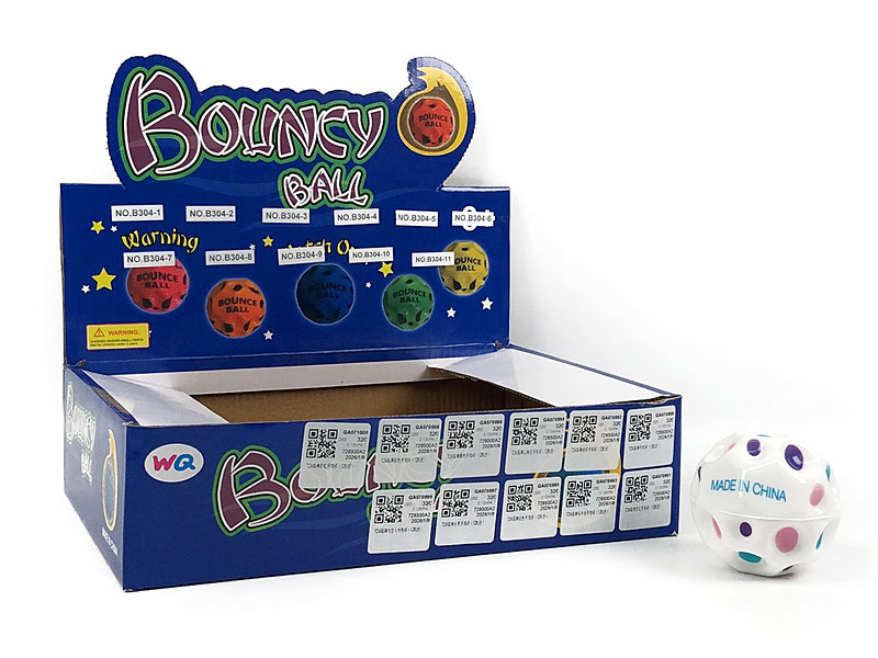 7CM Bouncy Ball(12in1) toys